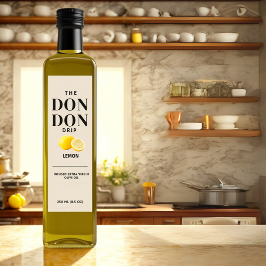 🍋 The Don Don Lemon Drip – Signature Lemon Infused Olive Oil