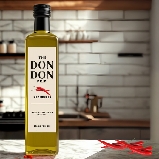 🌶️The Don Don Drip – Signature Red Pepper Infused Olive Oil